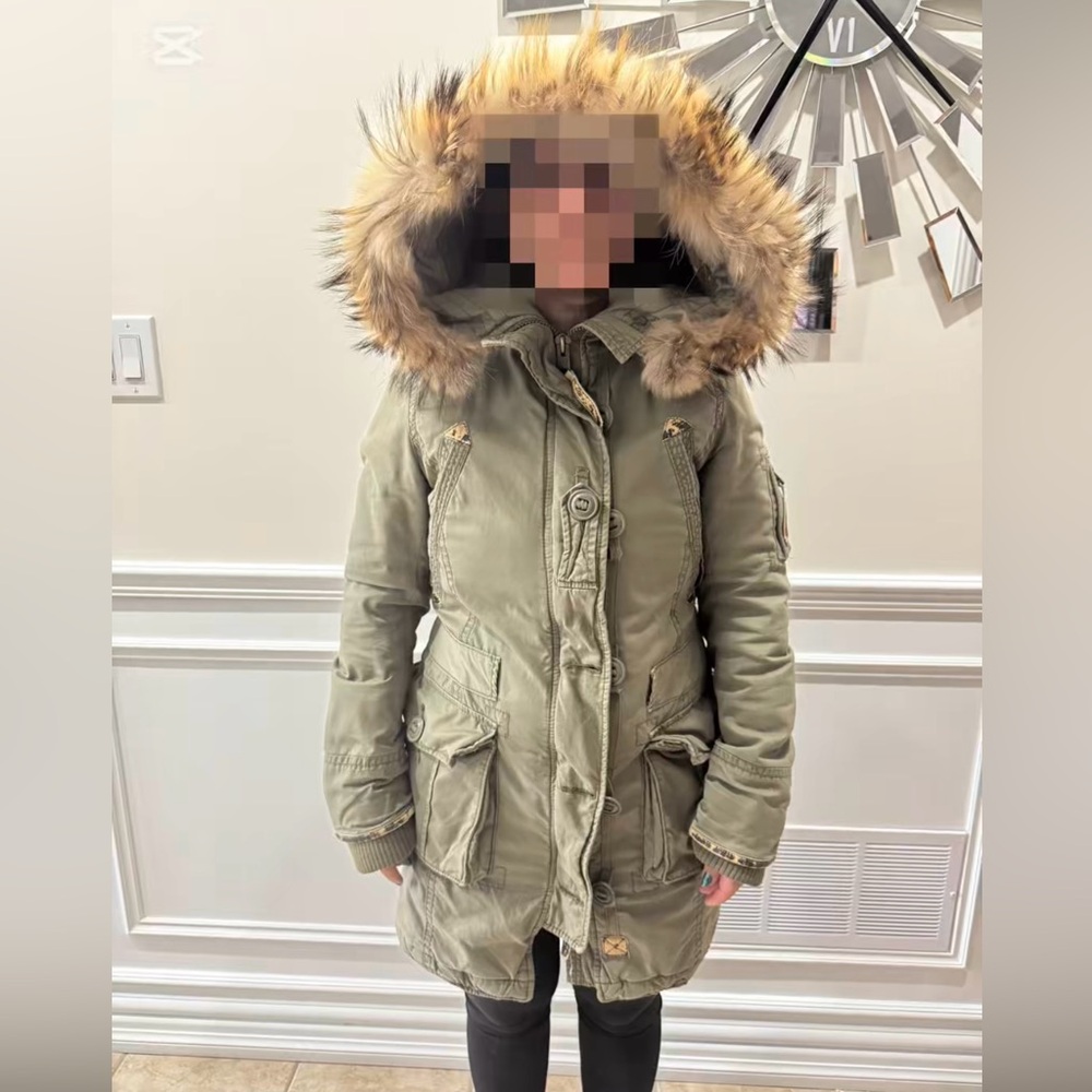 Vintage y2k fitted Moussy parka